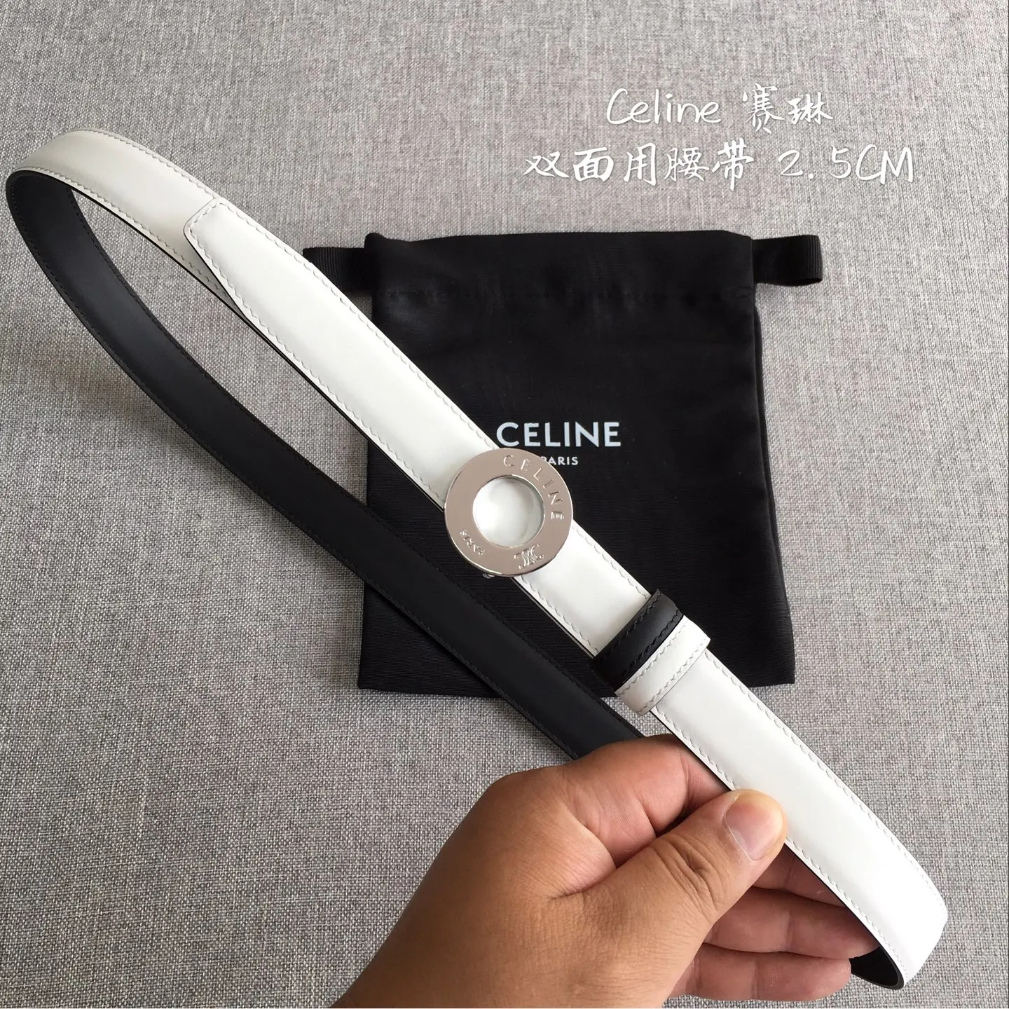 Celine New 3D Stereo Floating Buoy Buckle Ladies Belt