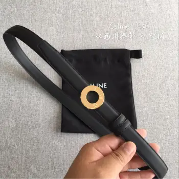 New 3D Stereo Buoy Buckle Ladies Belt Replica Celine Womens Belts