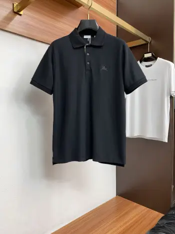 早春全棉男士短袖T恤Polo衫 高仿巴宝莉T恤/POLO衫