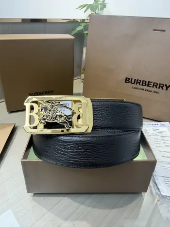 Imported Calfskin Men s Belt Replica Burberry Mens Belts