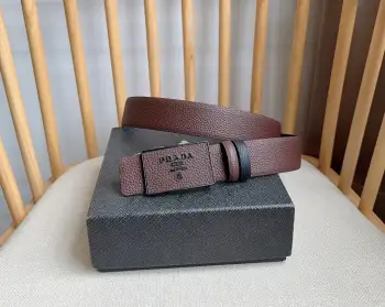 Multifunctional Men s Buckle Belt Replica Prada Mens Belts