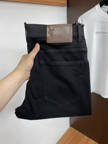 2026早春最新款牛仔裤 高仿圣罗兰牛仔裤