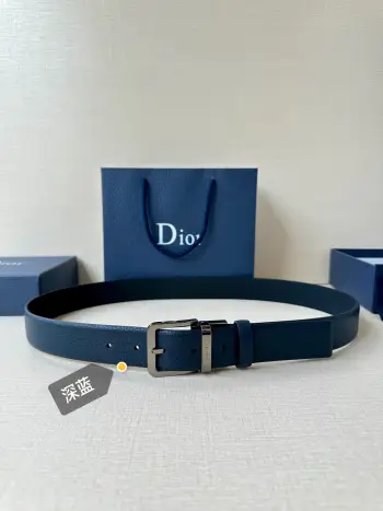 35mm pin buckle belt Replica Dior Mens Belts