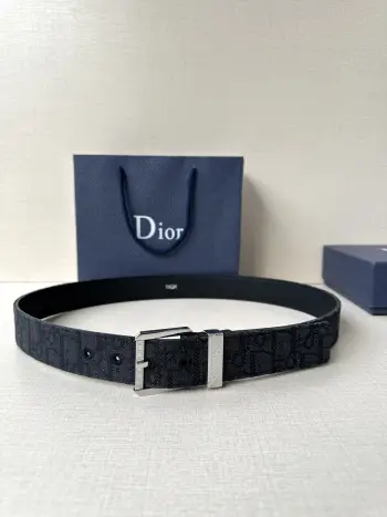 Imported calfskin men s belt Replica Dior Mens Belts