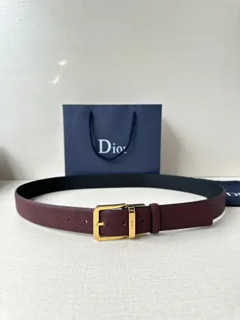 35mm pin buckle belt Replica Dior Mens Belts