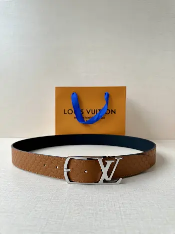 New single-sided lychee pattern men s belt Replica Louis Vuitton Mens Belts