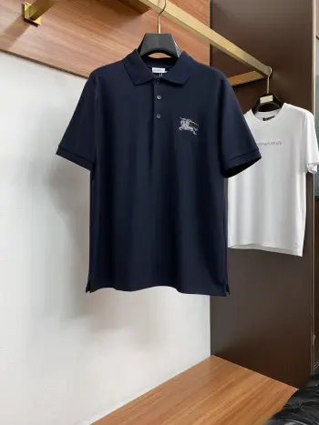 早春全棉男士短袖T恤Polo衫 高仿巴宝莉T恤/POLO衫