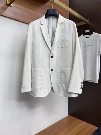 2026新款男士休闲定制麻料西装夹克外套 高仿布鲁内洛库奇内利西服/西装