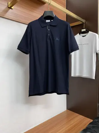 早春全棉男士短袖T恤Polo衫 高仿巴宝莉T恤/POLO衫