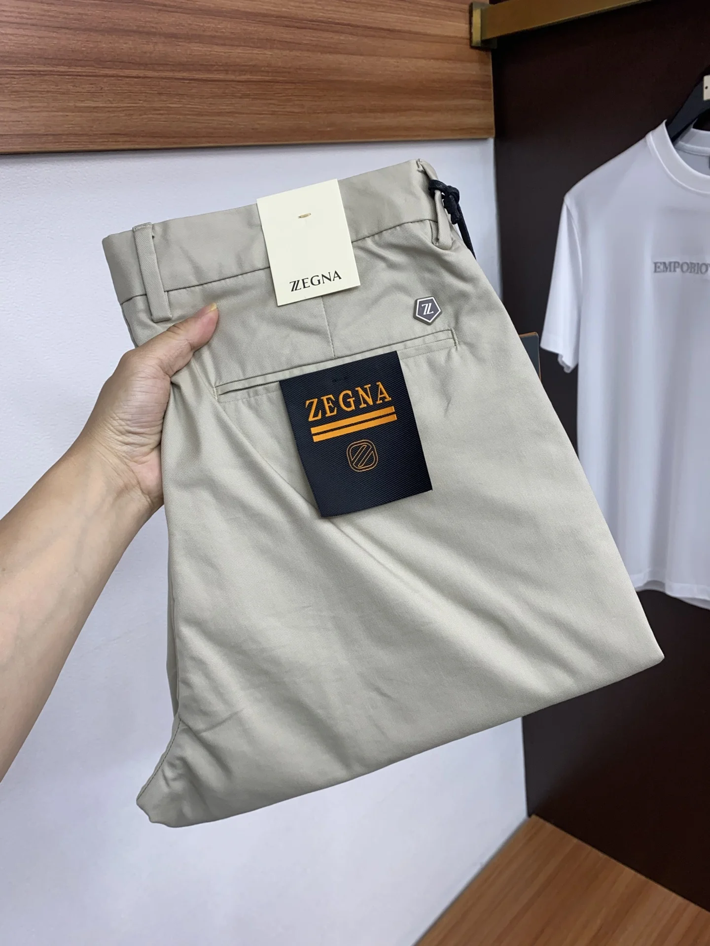 杰尼亚 早春新品 原单男士西装休闲西裤 杰尼亚 早春新品 原单男士西装休闲西裤