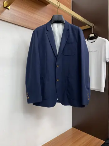 2026新款男士休闲定制麻料西装夹克外套 高仿布鲁内洛库奇内利西服/西装