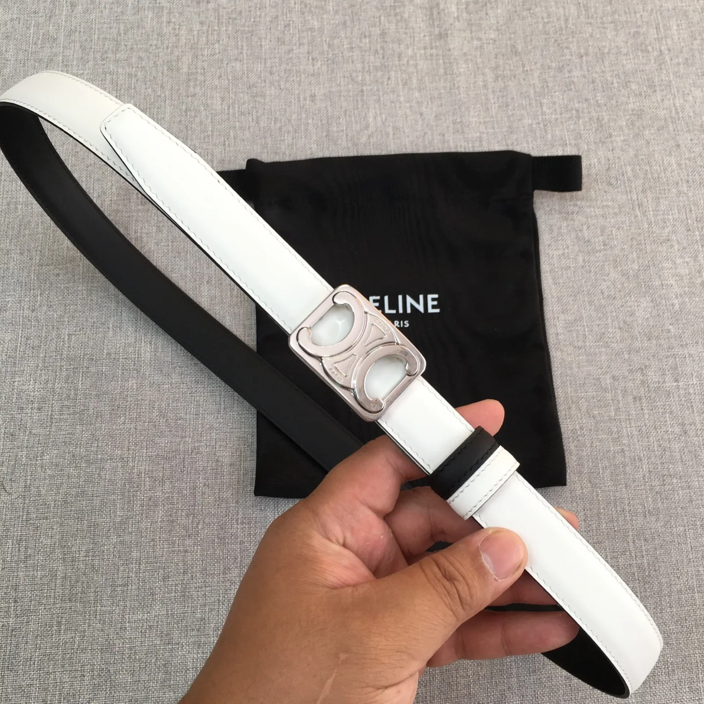 Celine New 3D Stereo Floating Buoy Buckle Women s Belt