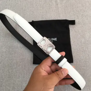 New 3D Stereo Floating Buoy Buckle Women s Belt Replica Celine Womens Belts