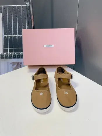 Spring/Summer 2026 Latest Runway Collection Retro Casual Shoes Replica MIU MIU Womens Casual and Sneakers