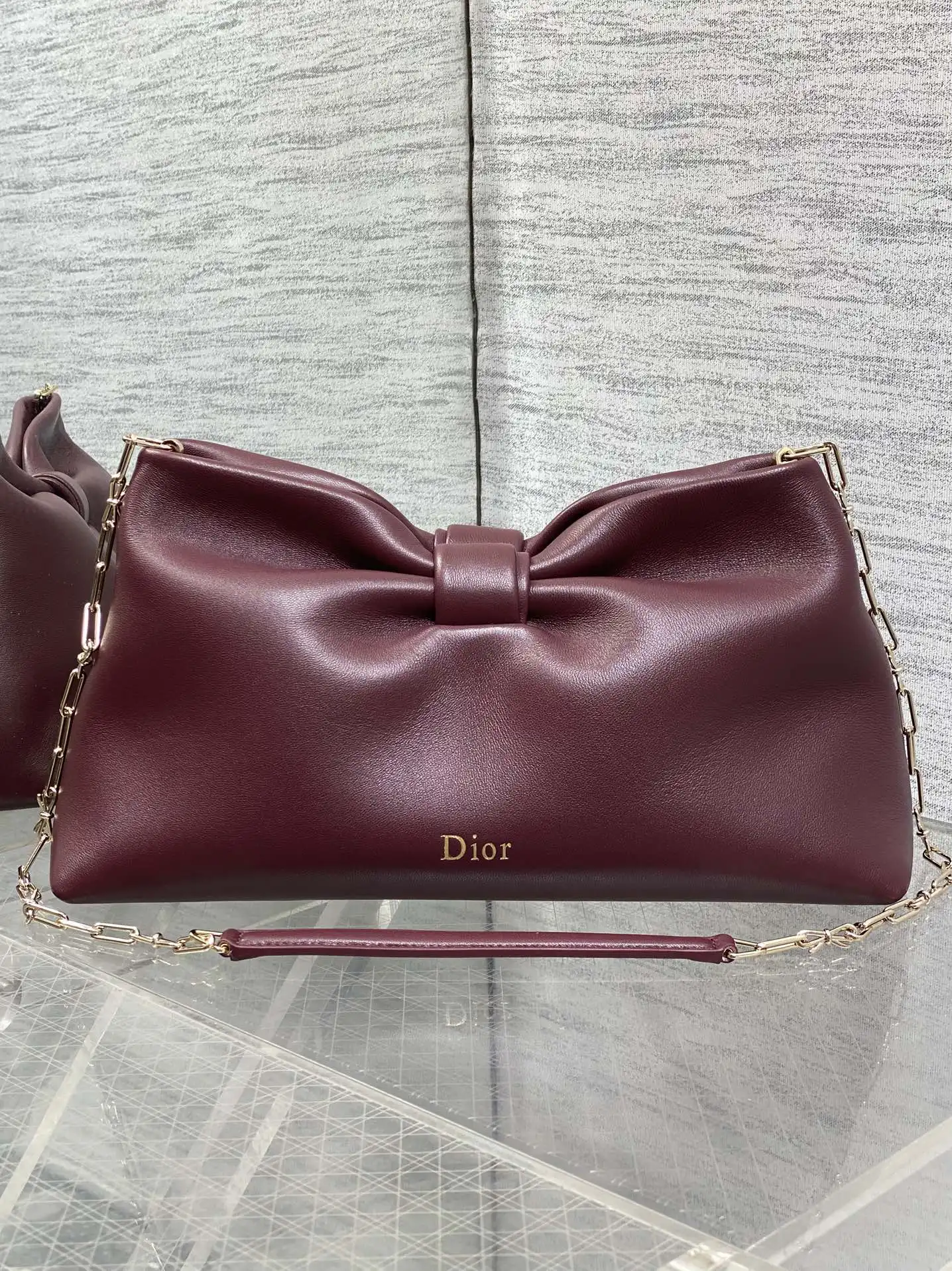 迪奥 0714 春夏新款LAMBSKIN链条包 女士斜挎包