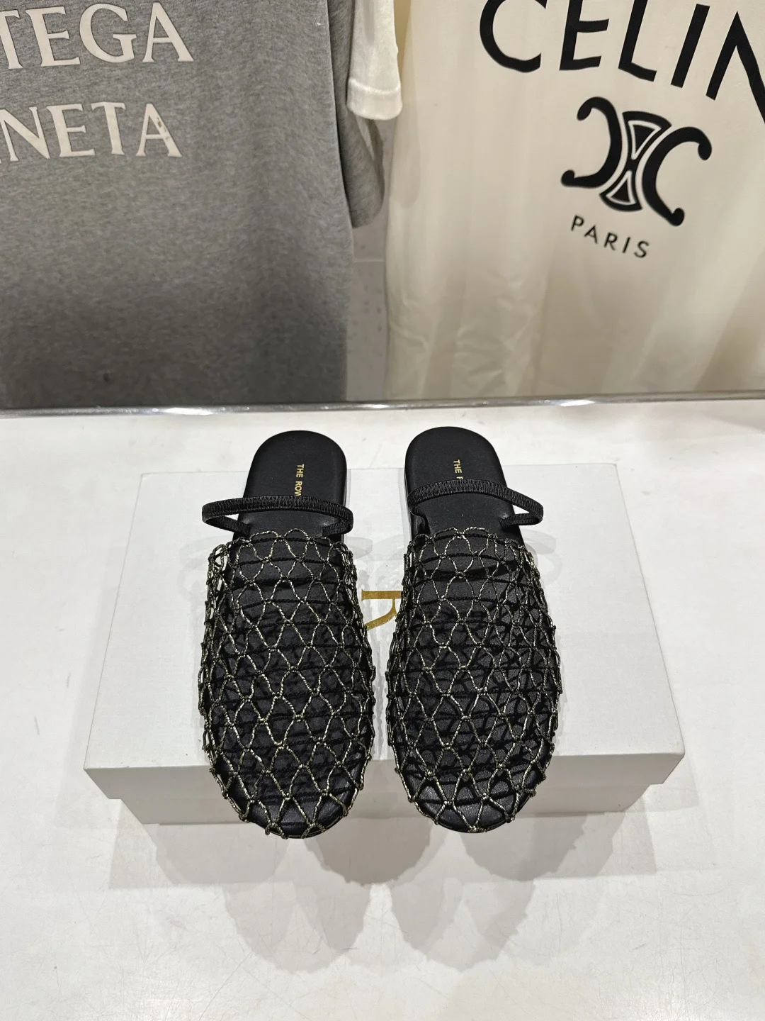 The row 2026ss夏日新款绳索编织镂空平底凉鞋 The row 2026ss夏日新款绳索编织镂空平底凉鞋