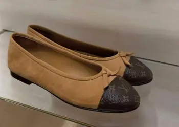 高版本平底芭蕾鞋 高仿LV女士皮鞋/乐福鞋