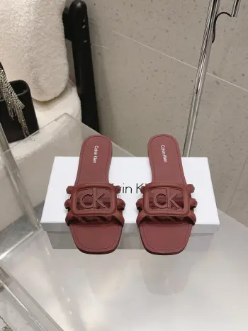 2026 Summer New CK Jelly Slides Replica Calvin Klein  Womens Sandals and Slides