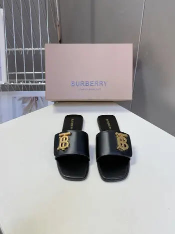 Spring/Summer Latest Fashion Slippers Sandals Replica Burberry Womens Sandals and Slides