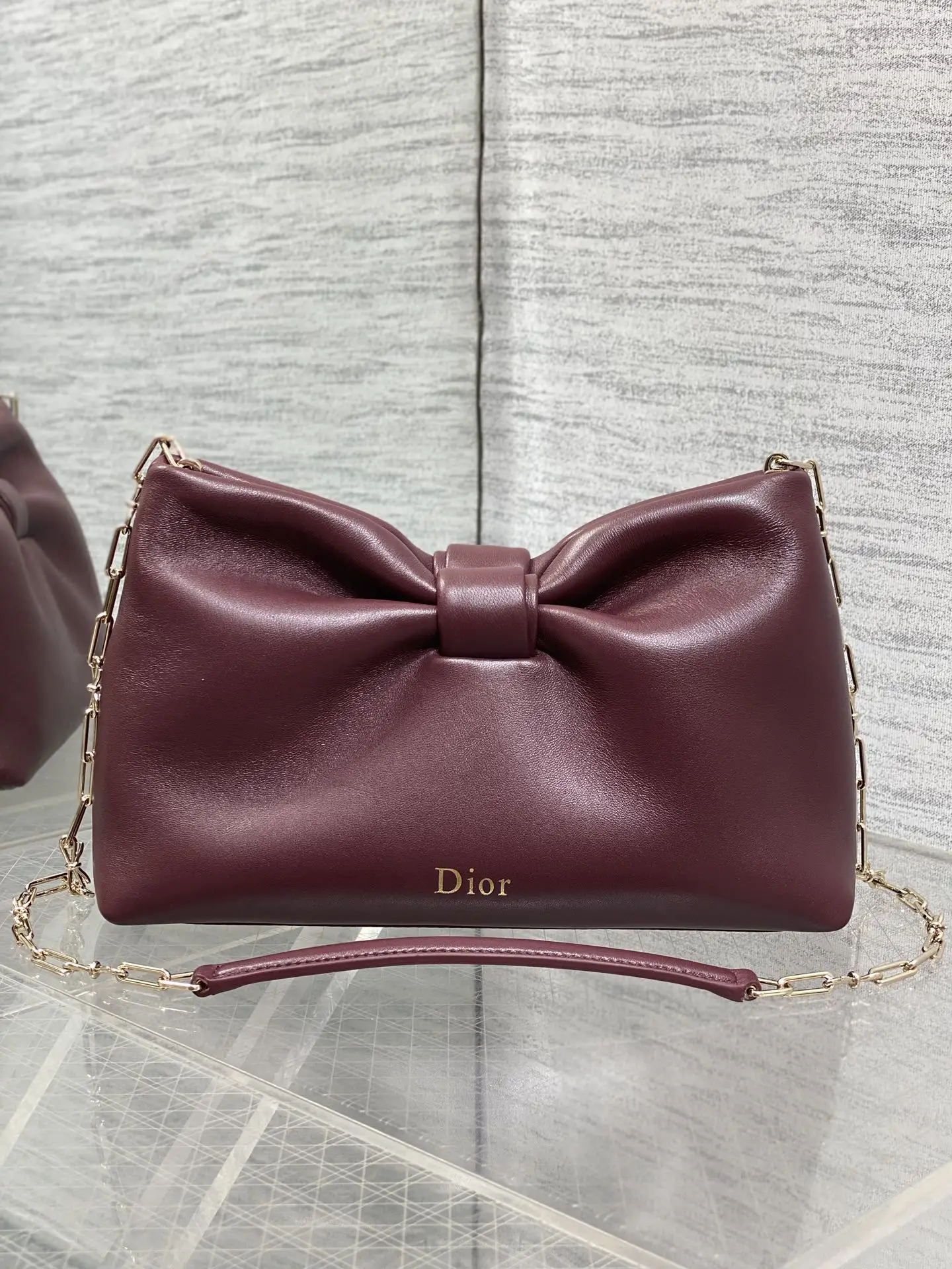 迪奥 0713 春夏新款LAMBSKIN链条包 女士斜挎包