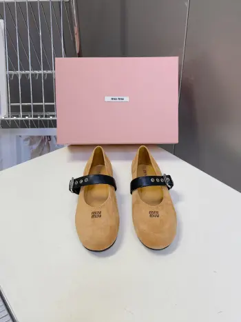 2026 Spring/Summer Latest Runway Vintage Casual Shoes Replica MIU MIU Womens Casual and Sneakers