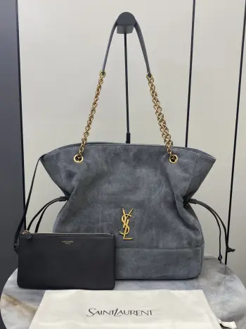809824 Frosted/Antique Gold Underarm Bag Women s Crossbody Bag Replica SAINT LAURENT womens bags