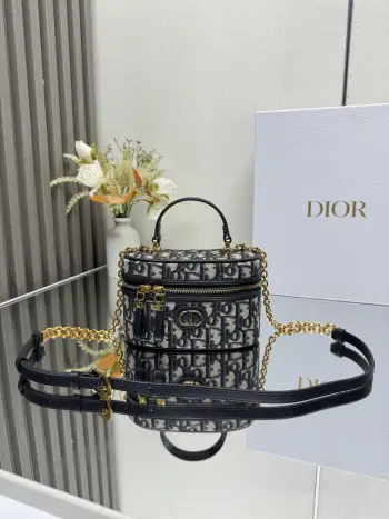 0820 迷你 Vanity 手袋 女士斜挎包 高仿迪奥女包