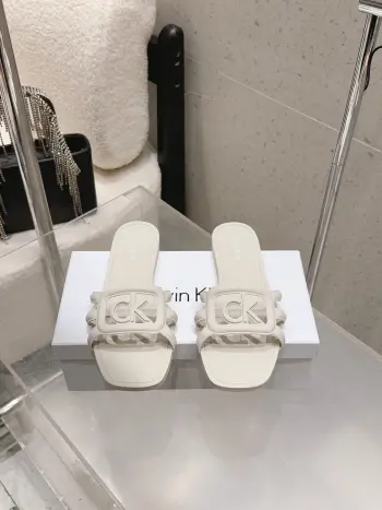 2026 Summer New CK Jelly Slides Replica Calvin Klein  Womens Sandals and Slides