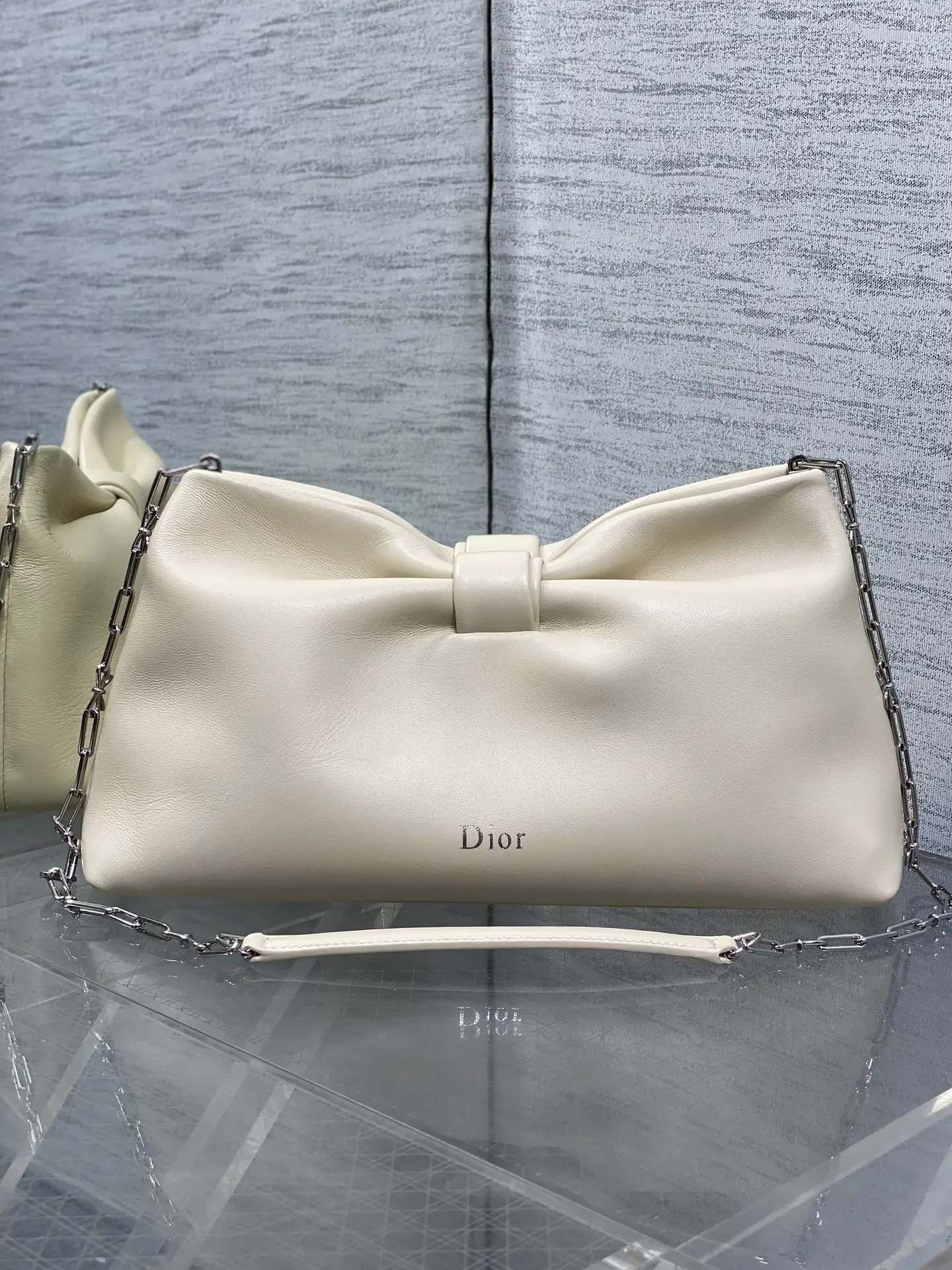 迪奥 0714 春夏新款LAMBSKIN链条包 女士斜挎包