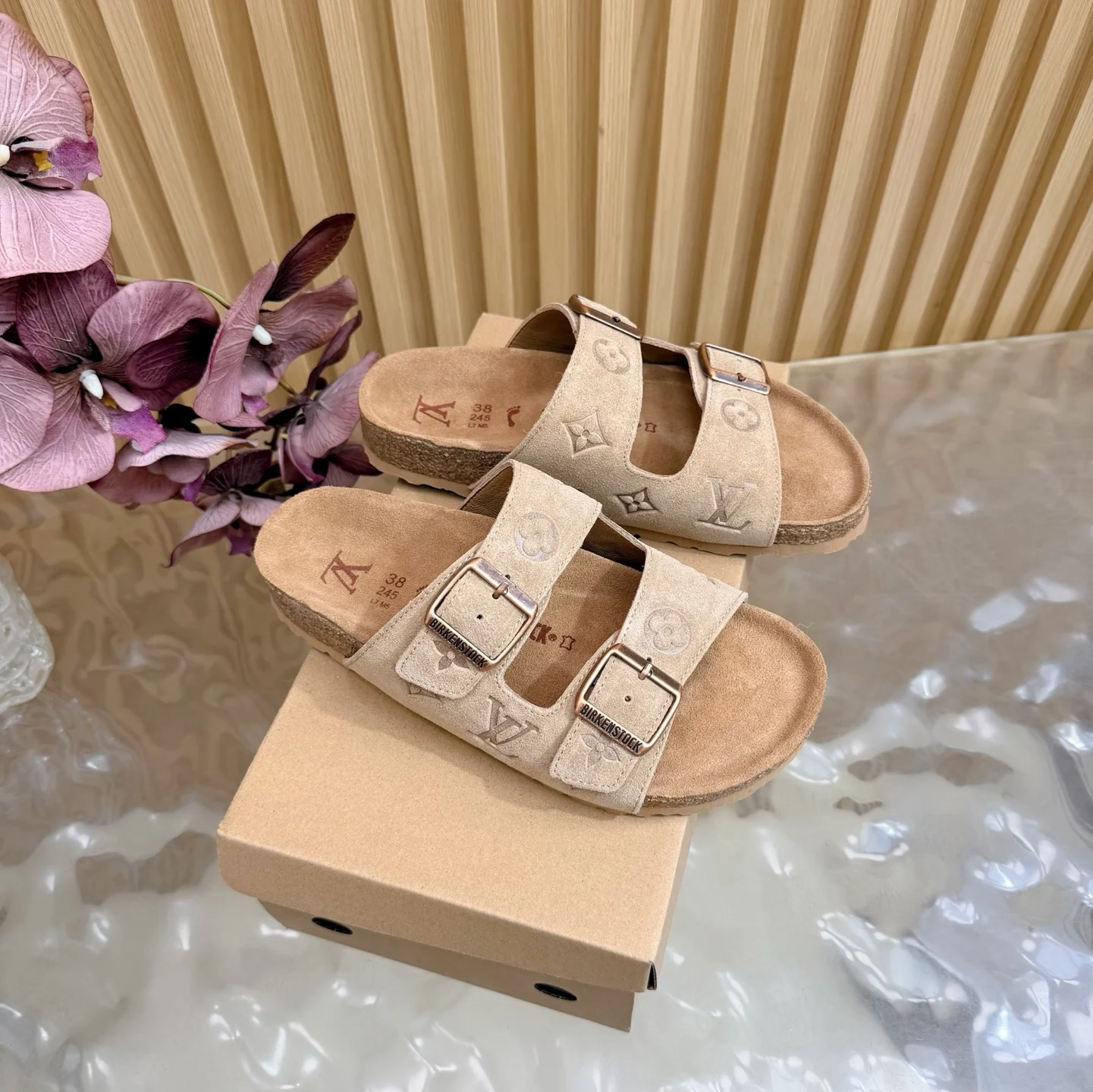 LV 2026春夏新品 包头软底拖鞋