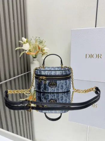 0820 迷你 Vanity 手袋 女士斜挎包 高仿迪奥女包