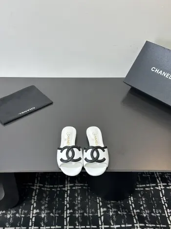  春夏最新款羊皮拖鞋 高仿香奈儿女士凉鞋/拖鞋
