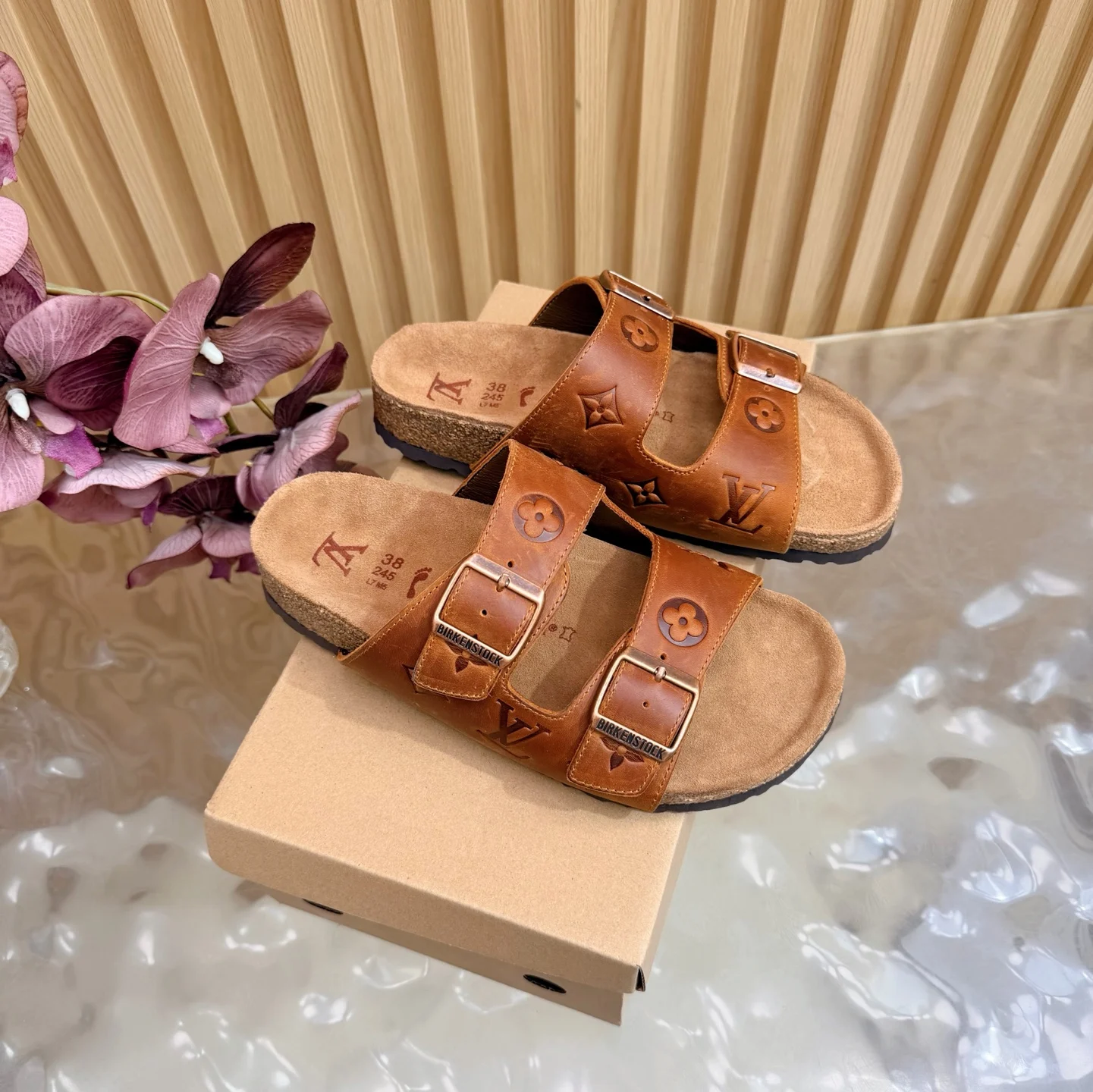 LV 2026春夏新品 包头软底拖鞋