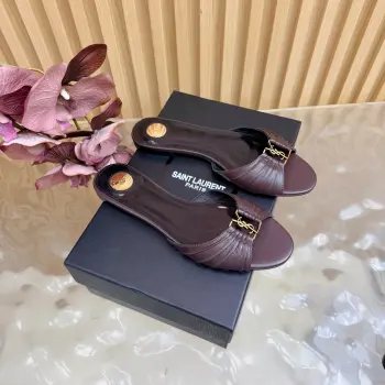 春夏新款 圣罗兰ysl拖鞋 高仿圣罗兰女士凉鞋/拖鞋