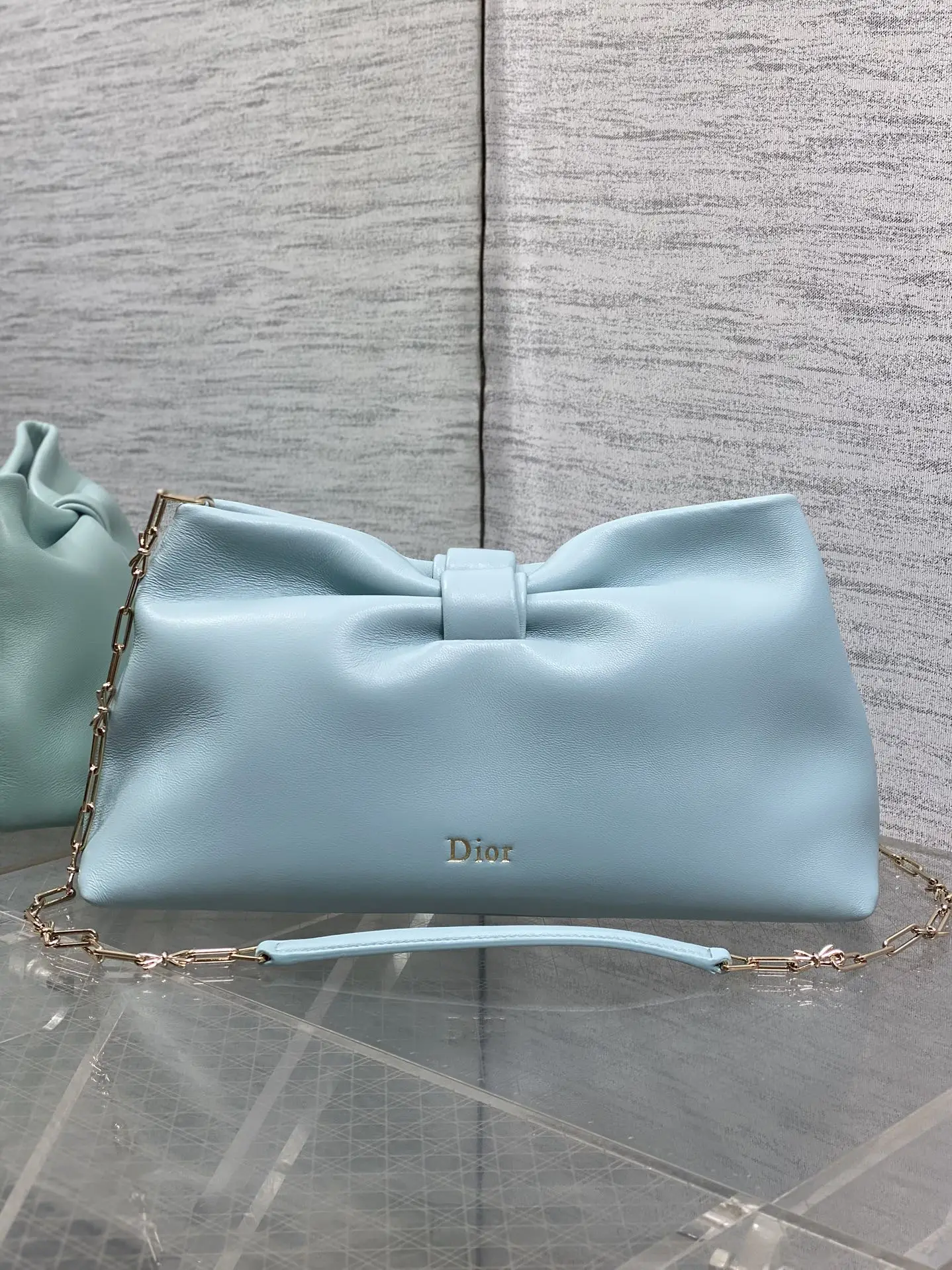 迪奥 0714 春夏新款LAMBSKIN链条包 女士斜挎包