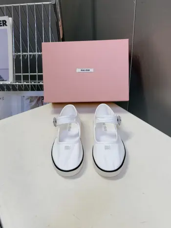 2026 Spring/Summer Latest Runway Vintage Casual Shoes Replica MIU MIU Womens Casual and Sneakers