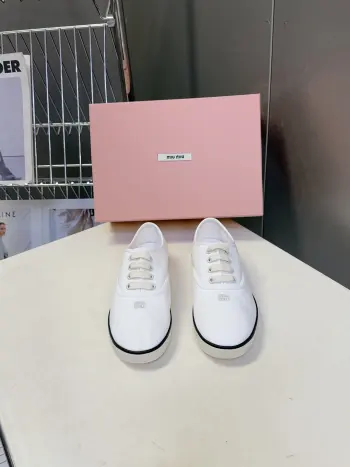 2026 Spring/Summer Latest Runway Collection Retro Casual Shoes Replica MIU MIU Womens Casual and Sneakers