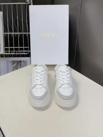 迪奥新款松糕鞋厚底休闲鞋 半拖 高仿迪奥女士休闲鞋/板鞋