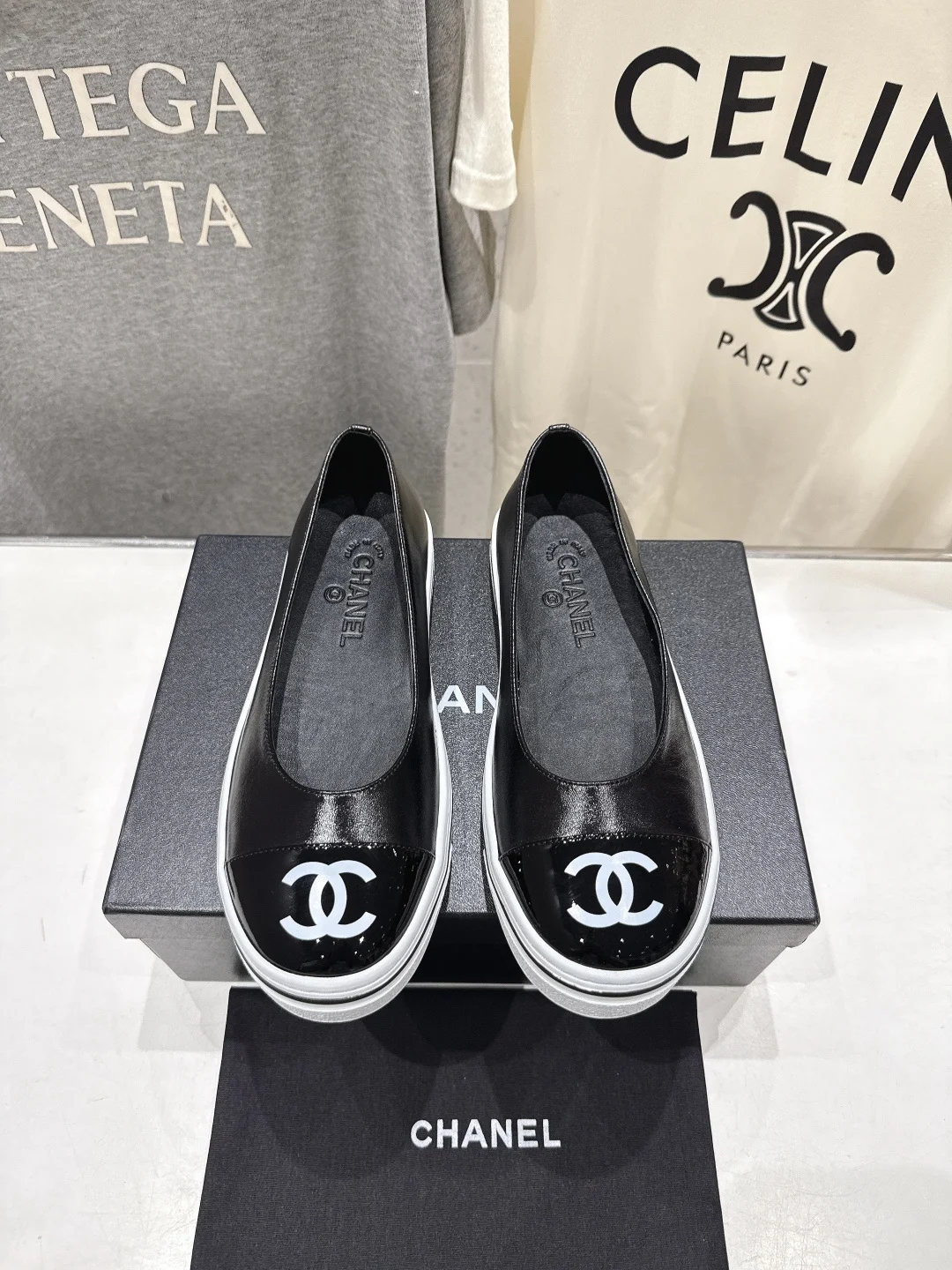 香奈儿 2026ss春夏 新款圆头平底鞋玛丽珍单鞋