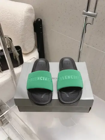  巴黎世家 春夏沙滩拖鞋 高仿巴黎世家女士凉鞋/拖鞋