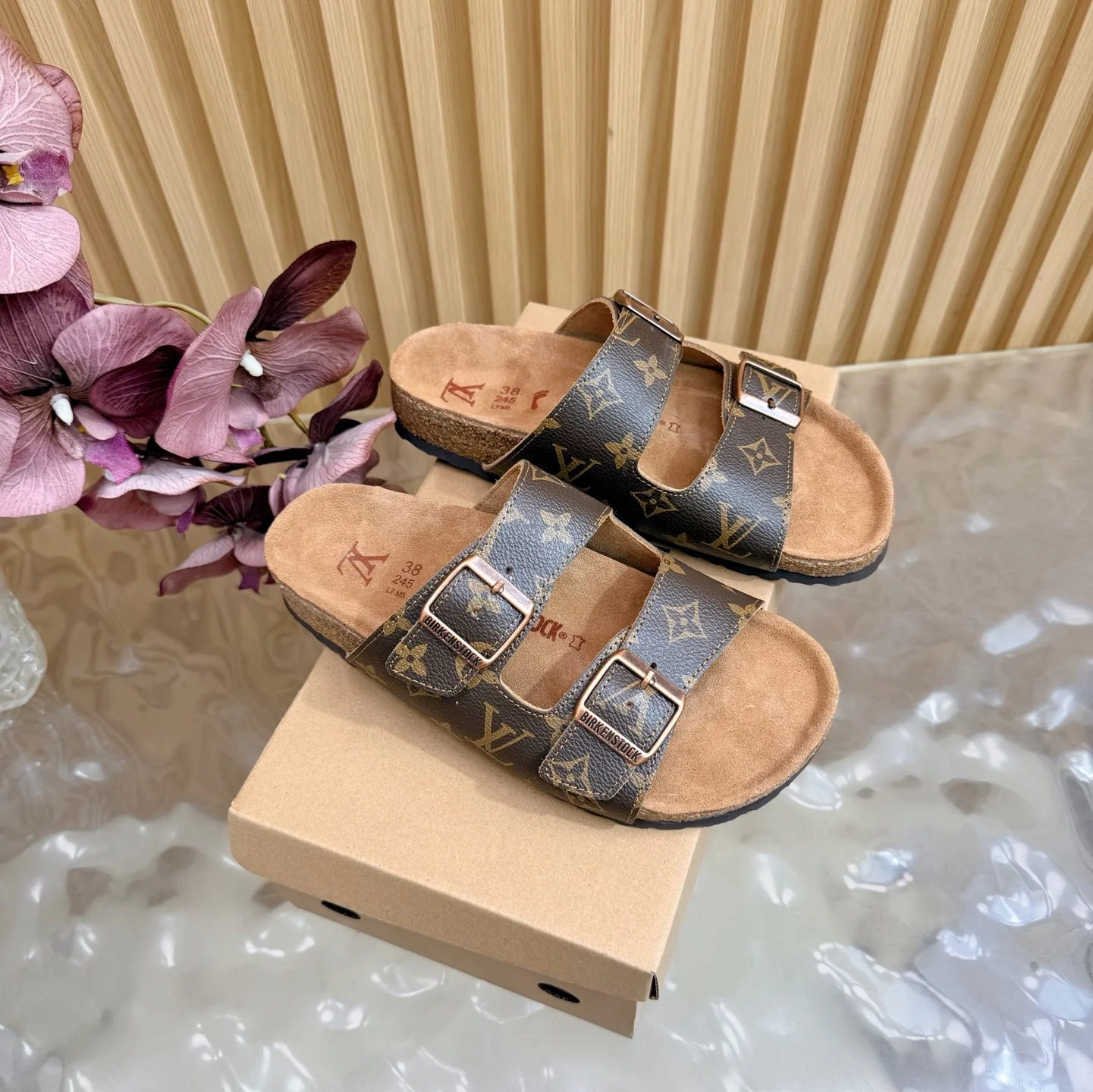 LV 2026春夏新品 包头软底拖鞋