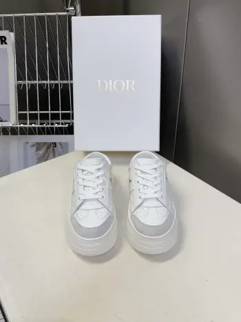 迪奥新款松糕鞋厚底休闲鞋 半拖 高仿迪奥女士休闲鞋/板鞋