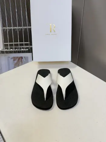 Spring/Summer Latest Flip-Flops Replica THE ROW Womens Sandals and Slides