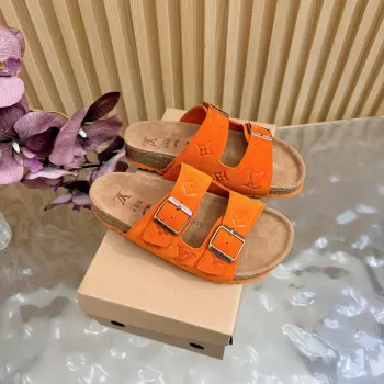 2026春夏新品 包头软底拖鞋 高仿LV情侣/中性款