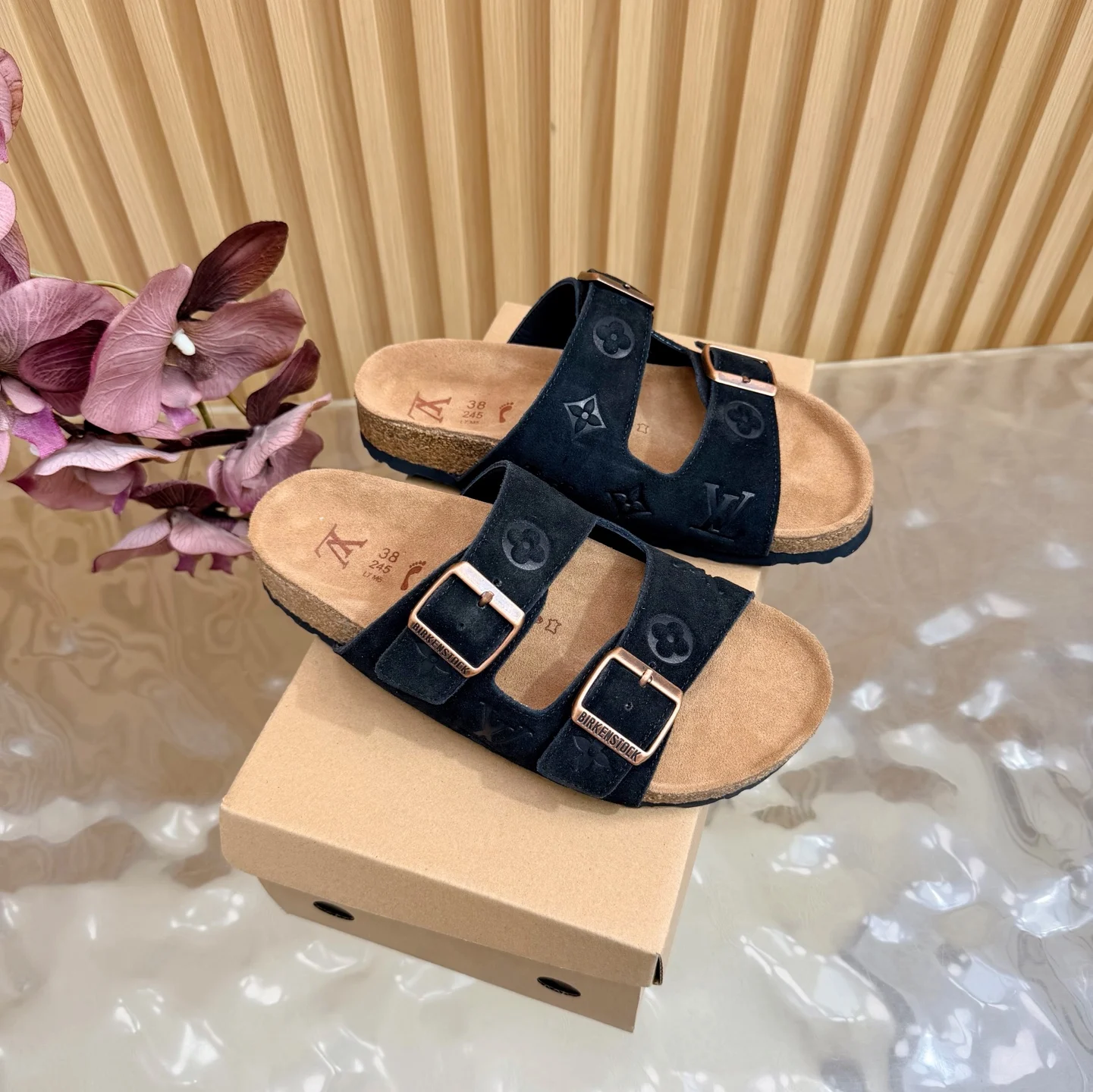 LV 2026春夏新品 包头软底拖鞋