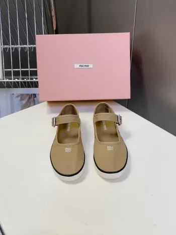 2026 Spring/Summer Latest Runway Collection Retro Casual Shoes Replica MIU MIU Womens Casual and Sneakers