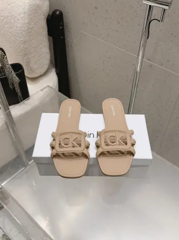 2026 Summer New CK Jelly Slides Replica Calvin Klein  Womens Sandals and Slides
