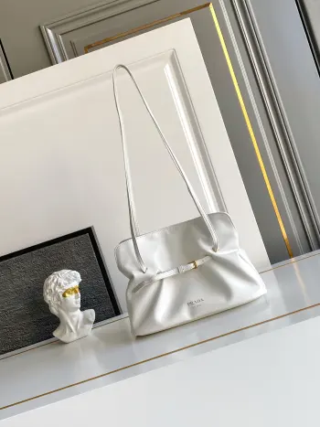 1BG586 New Lambskin Cloud Bag Women s Shoulder Bag Replica Prada womens bags