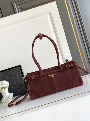 1BA426 磨砂皮手提斜挎包 女士斜挎包 高仿普拉达女包