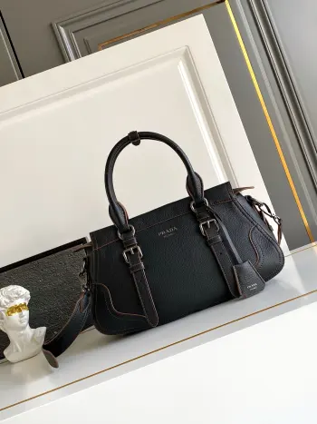 1BG604 紧凑多功能手提包 女士斜挎包 高仿普拉达女包